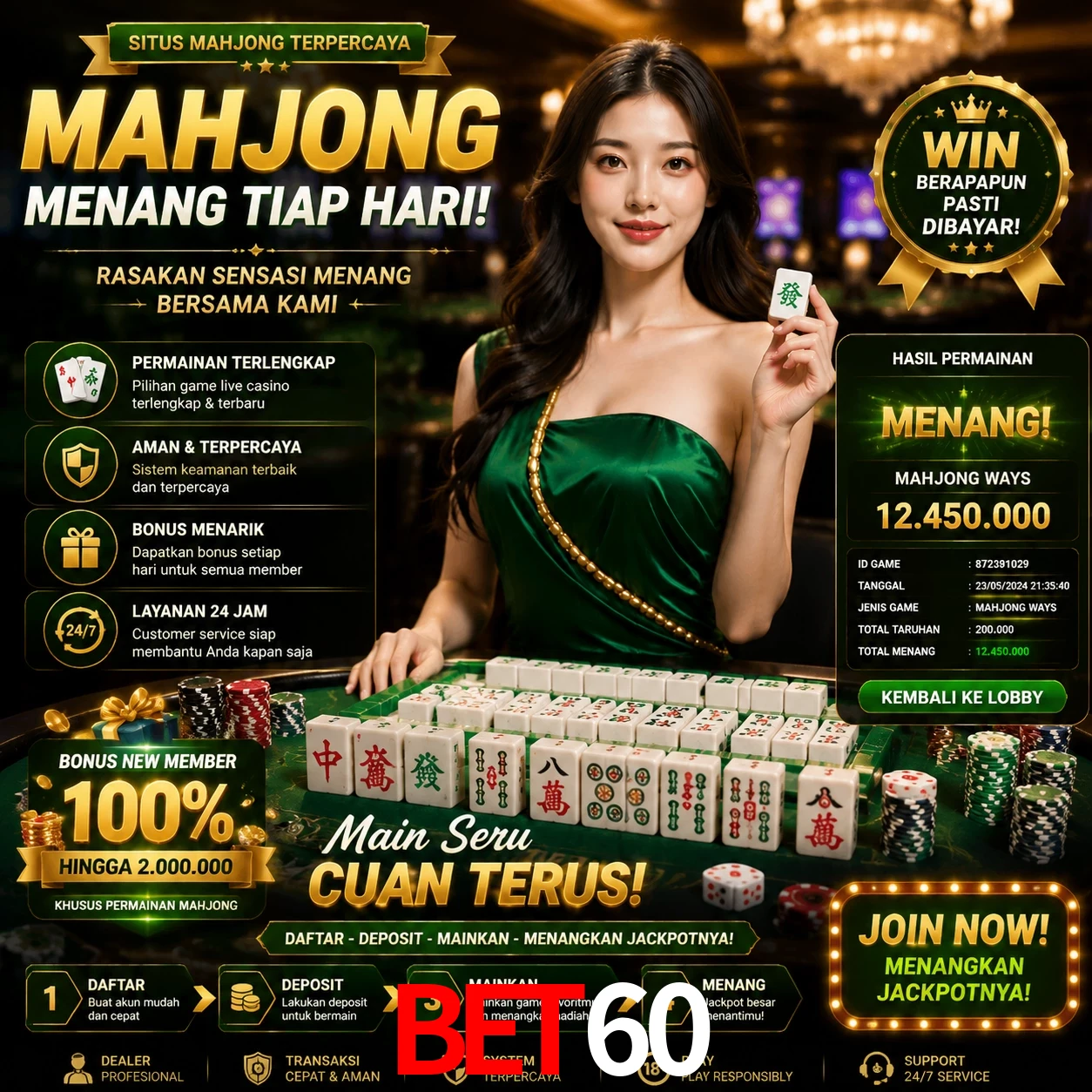Cashback VIP bet60 - reembolso semanal